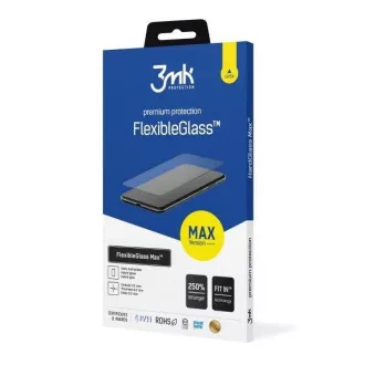 3mk FlexibleGlass Max hibridno steklo za Apple iPhone 14 Pro, črno