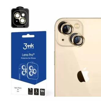 3mk Zaščita objektiva Pro za Apple iPhone 14 Plus, zlata 3mk Zaščita objektiva Pro za Apple iPhone 14 Plus, zlata