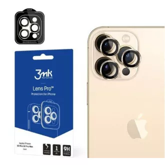 3mk Zaščita objektiva Pro za Apple iPhone 14 Pro / iPhone 14 Pro Max, zlata