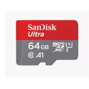SanDisk MicroSDXC 64 GB Ultra (140 MB/s, A1 Class 10 UHS-I)   adapter