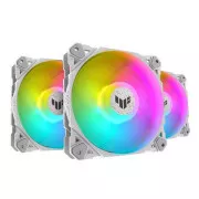ASUS ventilator TUF GAMING TF120 ARGB 3IN1 WHITE, 3x120mm ventilator za PC ohišje