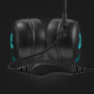 LAMAX Heroes Defender1 - slušalke - črne
