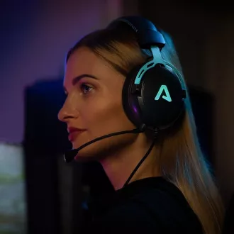 LAMAX Heroes Defender1 - slušalke - črne