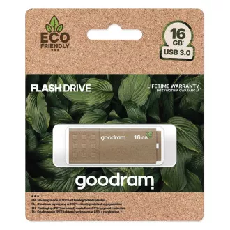GOODRAM Flash disk 16 GB UME3, USB 3.0, okolju prijazen