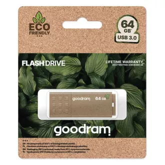 GOODRAM Flash Disk 64GB UME3, USB 3.0, ekološko prijazen