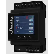 Shelly Pro 4PM, 4x stikalni modul na DIN-nivoju, WiFi