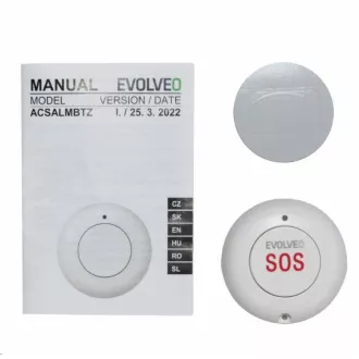 EVOLVEO Alarmex Pro, brezžični gumb/zvonec EVOLVEO Alarmex Pro, brezžični gumb/zvonec