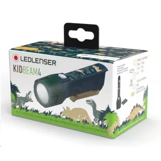 Ledlenser Kidbeam 4 Dino svetilka, otroška Ledlenser Kidbeam 4 Dino svetilka, otroška
