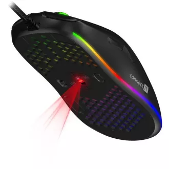 CONNECT IT BATTLE AIR 2 profesionalna optična gaming miška SW, 12800 DPI, črna CONNECT IT BATTLE AIR 2 profesionalna optična gaming miška SW, 12800 DPI, črna