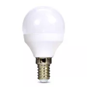 Solight LED žarnica, miniglobe, 6W, E14, 3000K, 510lm, bela