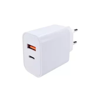 Solight USB A C 20W hitri polnilec univerzalni napajalnik Solight USB A C 20W hitri polnilec univerzalni napajalnik