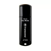 TRANSCEND Flash disk 16 GB JetFlash JF180I, SLC, USB 3.0 (R:155/W:135 MB/s), širokotemperaturni, črn