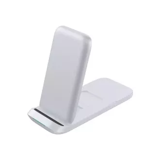 1stCOOL Brezžični polnilec QI 3v1, zložljiv, združljiv z Apple, bel 1stCOOL Brezžični polnilec QI 3v1, zložljiv, združljiv z Apple, bel