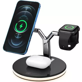1stCOOL Brezžična polnilna postaja QI 3v1, združljiva s sistemom MagSafe 1stCOOL Brezžična polnilna postaja QI 3v1, združljiva s sistemom MagSafe