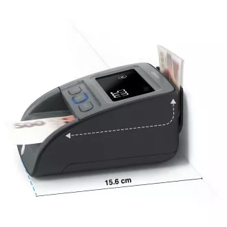 Detektor ponarejenih bankovcev SAFESCAN 155-S, črn