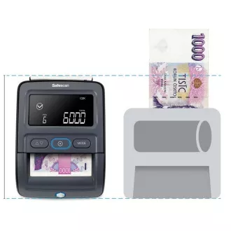 Detektor ponarejenih bankovcev SAFESCAN 155-S, črn