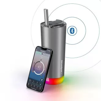 HidrateSpark Pro Tumbler - Pametna hidracijska steklenica, 592 ml, nerjaveče jeklo HidrateSpark Pro Tumbler - Pametna hidracijska steklenica, 592 ml, nerjaveče jeklo