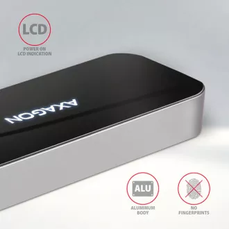 AXAGON HMC-6H4A, vozlišče USB 3.2 Gen 1, 4x vrata USB-A, HDMI 4k/30Hz, PD 100W, kabel USB-C 20cm AXAGON HMC-6H4A, vozlišče USB 3.2 Gen 1, 4x vrata USB-A, HDMI 4k/30Hz, PD 100W, kabel USB-C 20cm