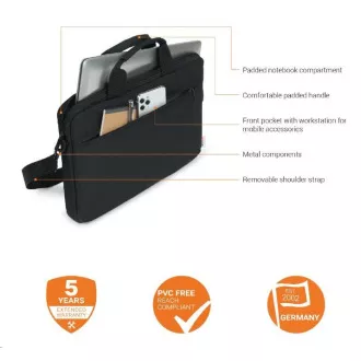 DICOTA BASE XX Slim Case 13-14,1" olivno zelena