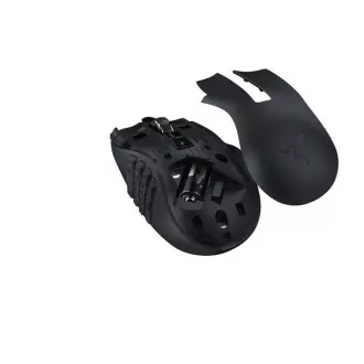 RAZER miška Naga V2 HyperSpeed, Bluetooth, optična, črna