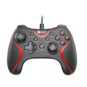 C-TECH gamepad Theon za PC/PS3, 2 programabilna makro gumba, 2x analogni, X-vhod, vibracijski, 1, 8m kabel