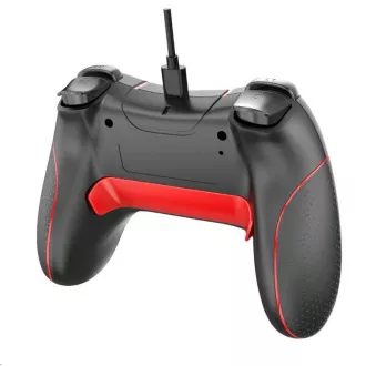 C-TECH gamepad Theon za PC/PS3, 2 programabilna makro gumba, 2x analogni, X-vhod, vibracijski, 1, 8m kabel