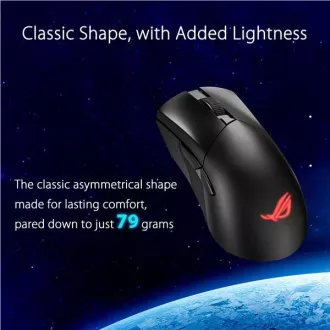 ASUSova miška ROG GLADIUS III Wireless Aimpoint Black, RGB, Bluetooth ASUSova miška ROG GLADIUS III Wireless Aimpoint Black, RGB, Bluetooth