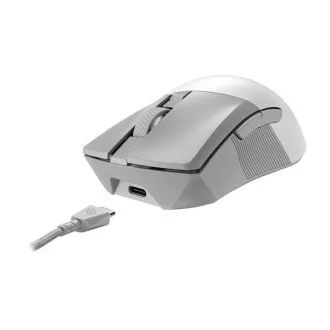 ASUSova miška ROG GLADIUS III Wireless Aimpoint White (P711), RGB, Bluetooth, bela ASUSova miška ROG GLADIUS III Wireless Aimpoint White (P711), RGB, Bluetooth, bela