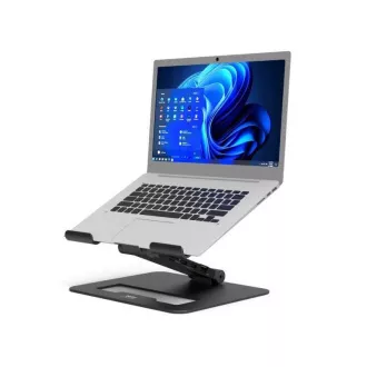 Priključna postaja PORT z nastavljivim stojalom za prenosni računalnik za do 7 perifernih naprav prek USB-C, črna Priključna postaja PORT z nastavljivim stojalom za prenosni računalnik za do 7 perifernih naprav prek USB-C, črna