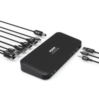 PORT priklopna postaja za do 9 perifernih naprav prek USB-C, črna PORT priklopna postaja za do 9 perifernih naprav prek USB-C, črna