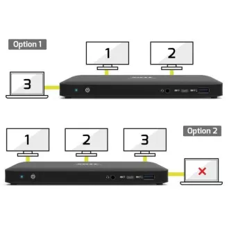 PORT priklopna postaja za do 9 perifernih naprav prek USB-C, črna PORT priklopna postaja za do 9 perifernih naprav prek USB-C, črna