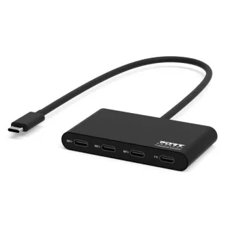 PORT hub USB-C s 3x USB-C 3.1 priključki   1x USB-C 100 W PD