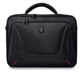 PORT torba za prenosni računalnik COURCHEVEL Clamshell, 15, 6" in tablični računalnik 10, 1", črna