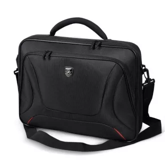 PORT torba za prenosni računalnik COURCHEVEL Clamshell, 15, 6" in tablični računalnik 10, 1", črna
