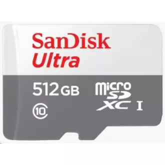 Sandisk MicroSDXC 512 GB Ultra (100 MB/s, razred 10 UHS-I, Android)