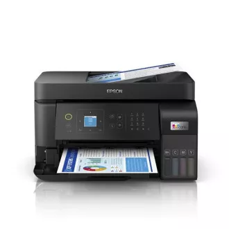EPSON črnilo za tiskalnik EcoTank L5590, 4v1, A4, 1200x4800 dpi, 33 strani na minuto, USB, LAN, Wi-Fi, 5 let garancije po brezplačni registraciji