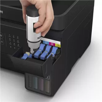 EPSON črnilo za tiskalnik EcoTank L5590, 4v1, A4, 1200x4800 dpi, 33 strani na minuto, USB, LAN, Wi-Fi, 5 let garancije po brezplačni registraciji