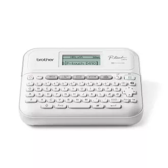 BROTHER tiskalnik nalepk PT-D410VP - 18 mm, TZe USB trakovi, namizni model, ohišje, priložen adapter BROTHER tiskalnik nalepk PT-D410VP - 18 mm, TZe USB trakovi, namizni model, ohišje, priložen adapter