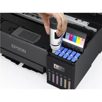 EPSON črnilo za tiskalnik EcoTank L8050, A4, 1440x5760dpi, 25 strani na minuto, Wi-Fi, 5 let garancije po brezplačni registraciji