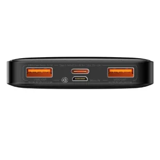 Baseus Bipow powerbank z digitalnim zaslonom 10000mAh 20W črna