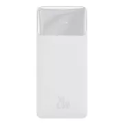 Baseus Bipow powerbank z digitalnim zaslonom 20000mAh 20W bela