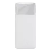 Baseus Bipow powerbank z digitalnim zaslonom 30000mAh 15W bela