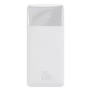 Baseus Bipow powerbank z digitalnim zaslonom 30000mAh 20W bela