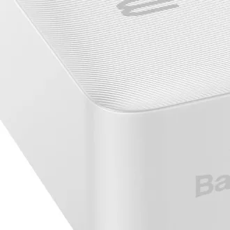 Baseus Bipow powerbank z digitalnim zaslonom 30000mAh 20W bela