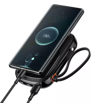 Baseus Qpow Pro Digitalni zaslon Hitro polnjenje Power Bank 20000mAh 20W iP Black Baseus Qpow Pro Digitalni zaslon Hitro polnjenje Power Bank 20000mAh 20W iP Black