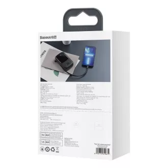 Baseus Qpow Pro Digitalni zaslon Hitro polnjenje Power Bank 20000mAh 20W iP Black Baseus Qpow Pro Digitalni zaslon Hitro polnjenje Power Bank 20000mAh 20W iP Black