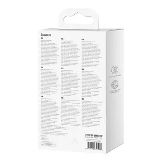 Baseus GaN5 Pro adapter za hitro polnjenje 2x USB-C   USB-A 65W bela