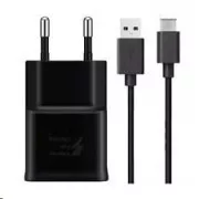Samsung omrežni polnilnik EP-TA200EBE   EP-DG970BBE, USB-C, 15 W, črn - v razsutem stanju