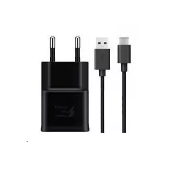 Samsung omrežni polnilnik EP-TA200EBE   EP-DG970BBE, USB-C, 15 W, črn - v razsutem stanju