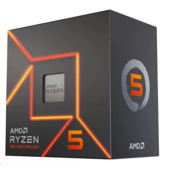 Procesor AMD RYZEN 5 7600, 6-jedrni, 3,8 GHz, 38 MB predpomnilnika, 65 W, vtičnica AM5, BOX